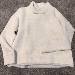 CALIA by Carrie Underwood Cream Turtleneck Sweater